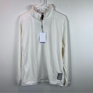 RAINS Fleece Half Zip Pullover